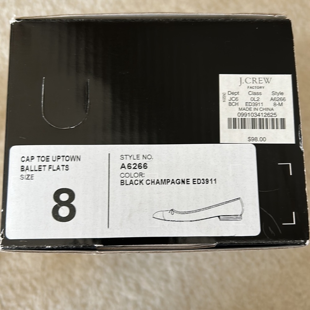 J Crew Factory Uptown Ballet Flats - Picture 13 of 13